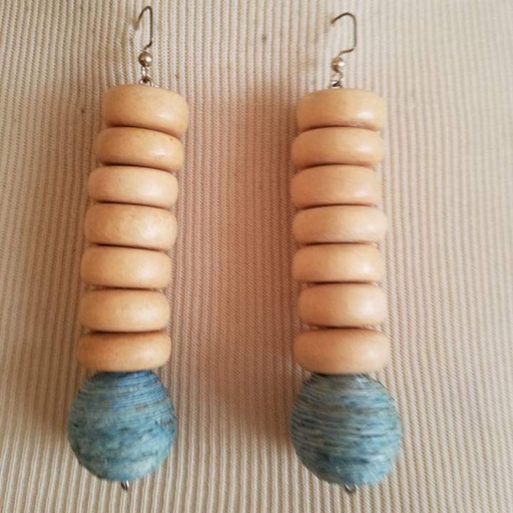 🎯Statement earrings. Handmade
